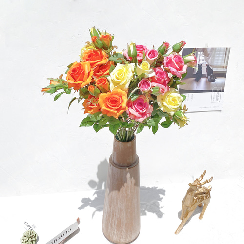 (한정판매!!) 샤프 크리스탈 로즈 3대 가지 6color 73cm